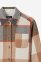 A.P.C. geacă de lână Blouson Darlene WOANS.F02773 bej