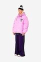 Puma kurtka x AMI Puffer Jacket 535991.88 różowy AW22