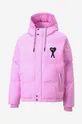 pink Puma jacket x AMI Puffer Jacket