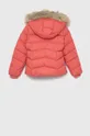 Παιδικό μπουφάν με πούπουλα Tommy Hilfiger ροζ