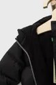μαύρο Παιδικό μπουφάν United Colors of Benetton