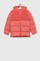 Παιδικό μπουφάν United Colors of Benetton ροζ