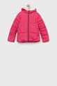 Детская куртка United Colors of Benetton с подкладкой розовый 2SJ1CN01E.G