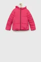 roza Otroška jakna United Colors of Benetton Dekliški