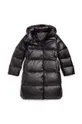 czarny Polo Ralph Lauren kurtka puchowa dziecięca Dziewczęcy