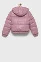 Παιδικό μπουφάν Sisley ροζ