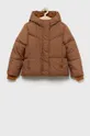 коричневый GAP детская куртка Для девочек
