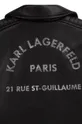 μαύρο Παιδικά δερμάτινα μπουφάν Karl Lagerfeld