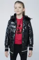 crna Dječja dvostrana jakna Karl Lagerfeld Za djevojčice