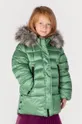 zelena Otroška jakna Coccodrillo Dekliški