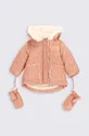 розовый Детская куртка Coccodrillo Для девочек