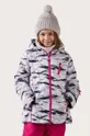 viacfarebná Detská lyžiarska bunda Coccodrillo Dievčenský