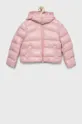 ροζ Παιδικό μπουφάν EA7 Emporio Armani Για κορίτσια