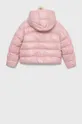 Παιδικό μπουφάν EA7 Emporio Armani ροζ