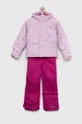 ροζ Παιδικό μπουφάν και φόρμα Columbia Για κορίτσια