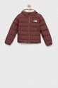 The North Face kurtka dwustronna puchowa dziecięca REVERSIBLE NORTH DOWN HOODED JACKET pozostałe różowy NF0A7WOY.G