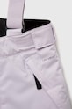Dziewczynka The North Face spodnie narciarskie dziecięce TEEN SNOWQUEST SUSPENDER NF0A7X3P.G fioletowy