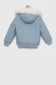 Παιδικό μπουφάν Abercrombie & Fitch μπλε