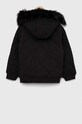 Παιδικό μπουφάν Abercrombie & Fitch KI244.2800 μαύρο AW22