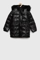 Abercrombie & Fitch kurtka dziecięca pozostałe czarny KI244.2803