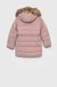 Παιδικό μπουφάν Abercrombie & Fitch ροζ