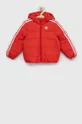 piros adidas Originals rövid kabát Gyerek
