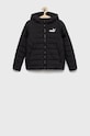 Παιδικό μπουφάν Puma 670559.K.9BYY μαύρο AW22