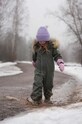 Детский комбинезон Reima с утеплением зелёный 5100042A