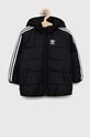 Детская куртка adidas Originals с утеплением чёрный HK7451