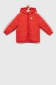 czerwony adidas Originals kurtka dziecięca Dziecięcy