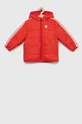 κόκκινο Παιδικό μπουφάν adidas Originals Παιδικά