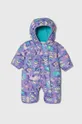 фіолетовий Пуховий комбінезон для немовлят Columbia Дитячий