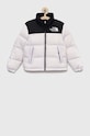 The North Face geaca de puf pentru copii cu captuseala violet NF0A7WQO