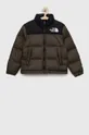 zielony The North Face kurtka puchowa dziecięca TEEN 1996 RETRO NUPTSE JACKET Dziecięcy