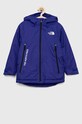 The North Face kurtka dziecięca pozostałe granatowy NF0A7UN7
