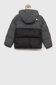 Παιδικό μπουφάν με πούπουλα The North Face KID NORTH DOWN HOODED JACKET γκρί