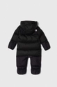 The North Face salopeta din puf pentru bebelusi BABY 1996 RETRO NUPTSE ONE PIECE NF0A7WPF negru AW23