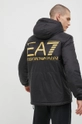 μαύρο Μπουφάν EA7 Emporio Armani Ανδρικά