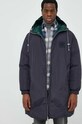 Пухено яке с две лица Emporio Armani 6L1L83.1NNBZ тъмносин AW22