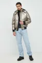 Двусторонняя куртка Karl Lagerfeld  Основной материал: 72% Полиэстер, 28% Полиуретан Наполнитель: 100% Переработанный полиэстер
