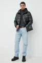 fekete Karl Lagerfeld rövid kabát