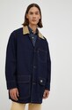 Levi's geaca din amestec de lana A3207.0000 bleumarin AW22