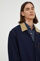 Levi's geaca din amestec de lana bleumarin A3207.0000