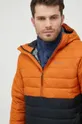 orange Columbia sports jacket Powder Lite