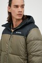 Bunda Columbia Puffect Hooded Jacket zelená 2008413