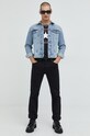 Superdry kurtka jeansowa M5011381A.6ZA niebieski AW22