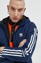 Adidas Originals geacă reversibilă HL9188 albastru