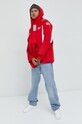 Fila kurtka przeciwdeszczowa FAM0170 czerwony AW22