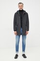 Vlněná bunda Sisley 2NANSN00P.901 černá AW22