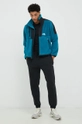 Jakna The North Face MEN S 94 SHERPA DENALI JACKET turkizna